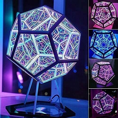 🎁Infinite Dodecahedron Color Art Light